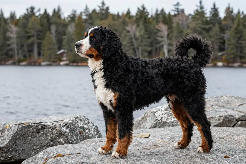 bernedoodle, photo 3
