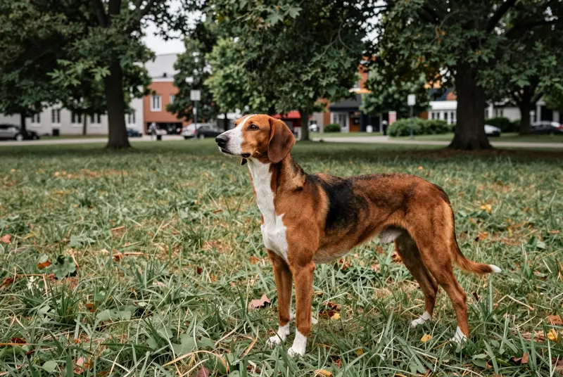 chien courant tricolore serbe
