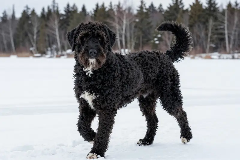 chien d'eau frison, photo 4