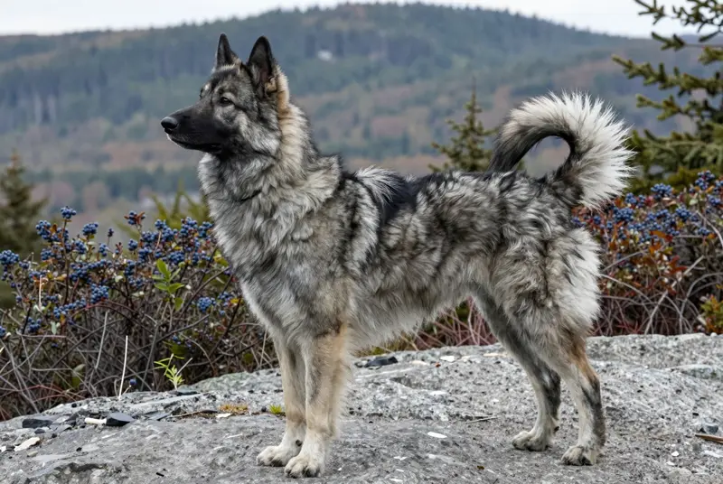 chien d'élan norvégien gris, photo 3