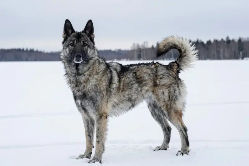 chien d'élan norvégien gris, photo 4