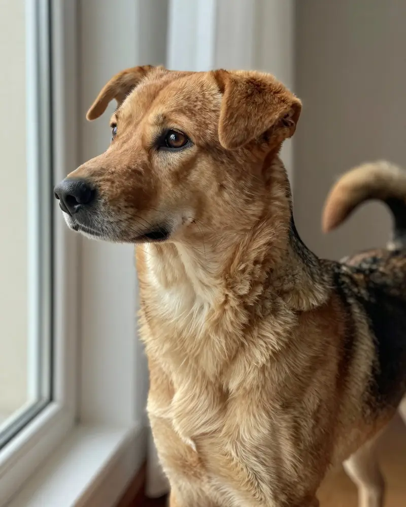 chien de berger des Pyrénées à face rase, photo 2