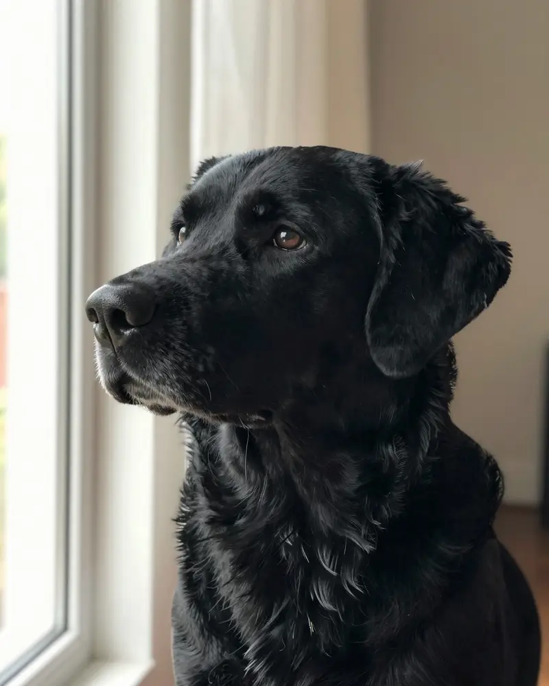 flat-coated retriever, photo 2