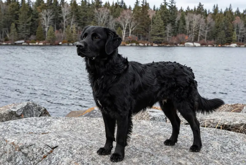 flat-coated retriever